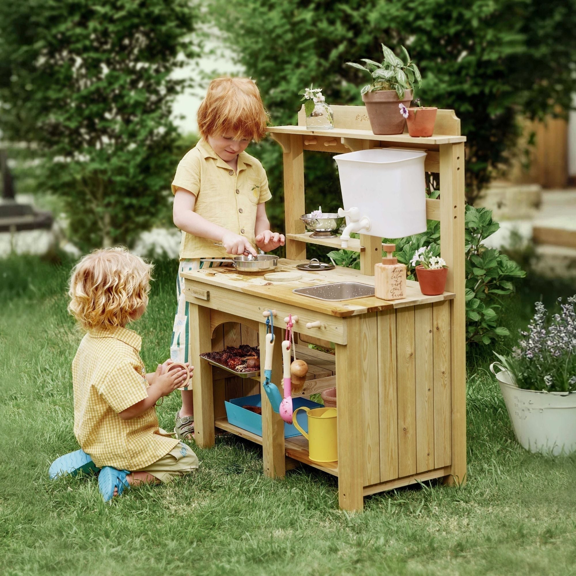 Pre-order the Best Outdoor Toy for Kids in 2025 | Tiny Land DuoPlay Mud Kitchen Launching now! - Tiny Land INC