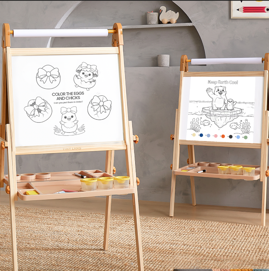 April Fun: Easter, Ocean Day, National Garden Month & New Maze Challenge!