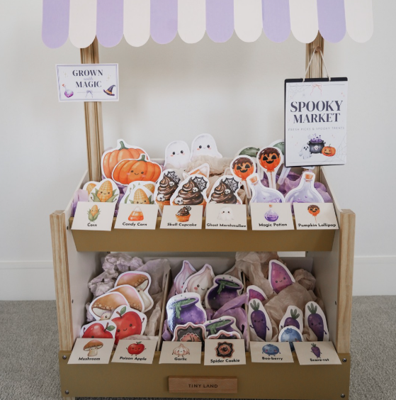 Turn a Kids’ Market Stand into a Spooky Halloween Adventure