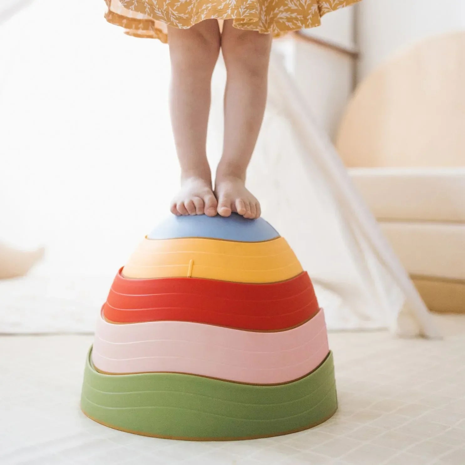 Stepping Stones for Kids: Balance and Movement Play Ideas