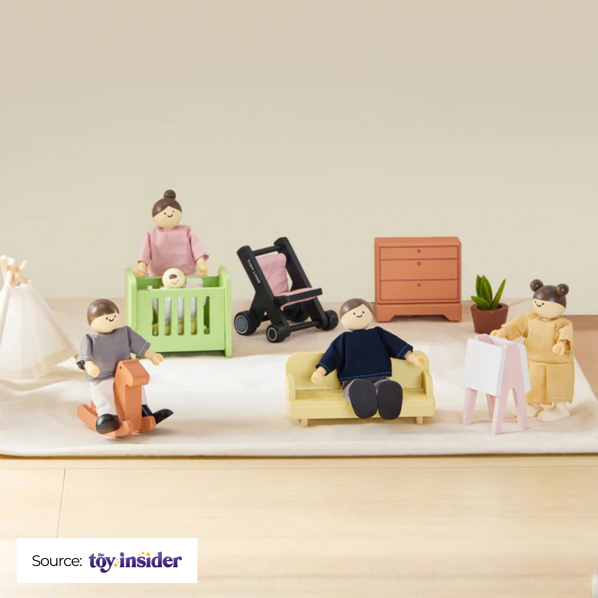 Tiny Land Wooden Doll Family Highlighted in Toy Insider’s Holiday Top Picks