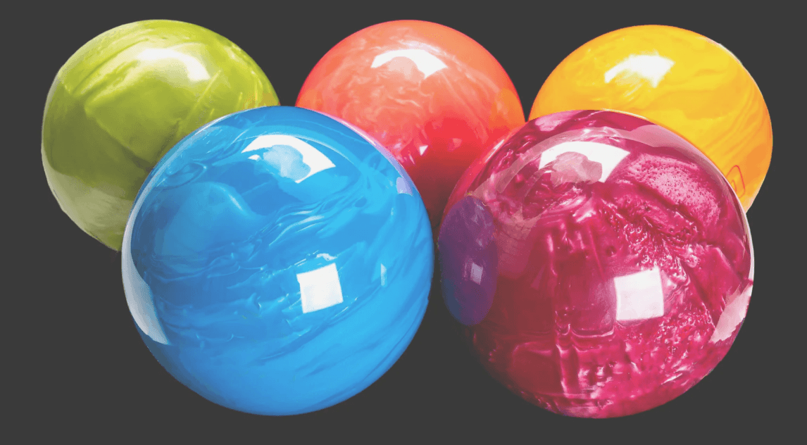 Are bowling balls made of wood? - Tiny Land INC