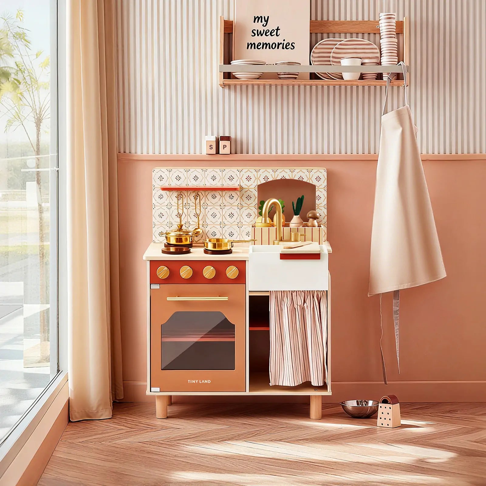 More Than a Makeover: Why Our Play Kitchen’s New Backsplash Feels Like a Mediterranean Vacation