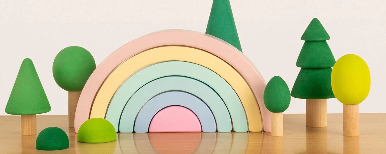How to Make a Wooden Rainbow | Step-by-Step Guide - Tiny Land INC