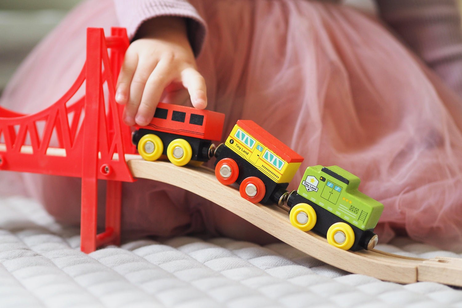 Where to Buy Wooden Train Set? - Tiny Land INC