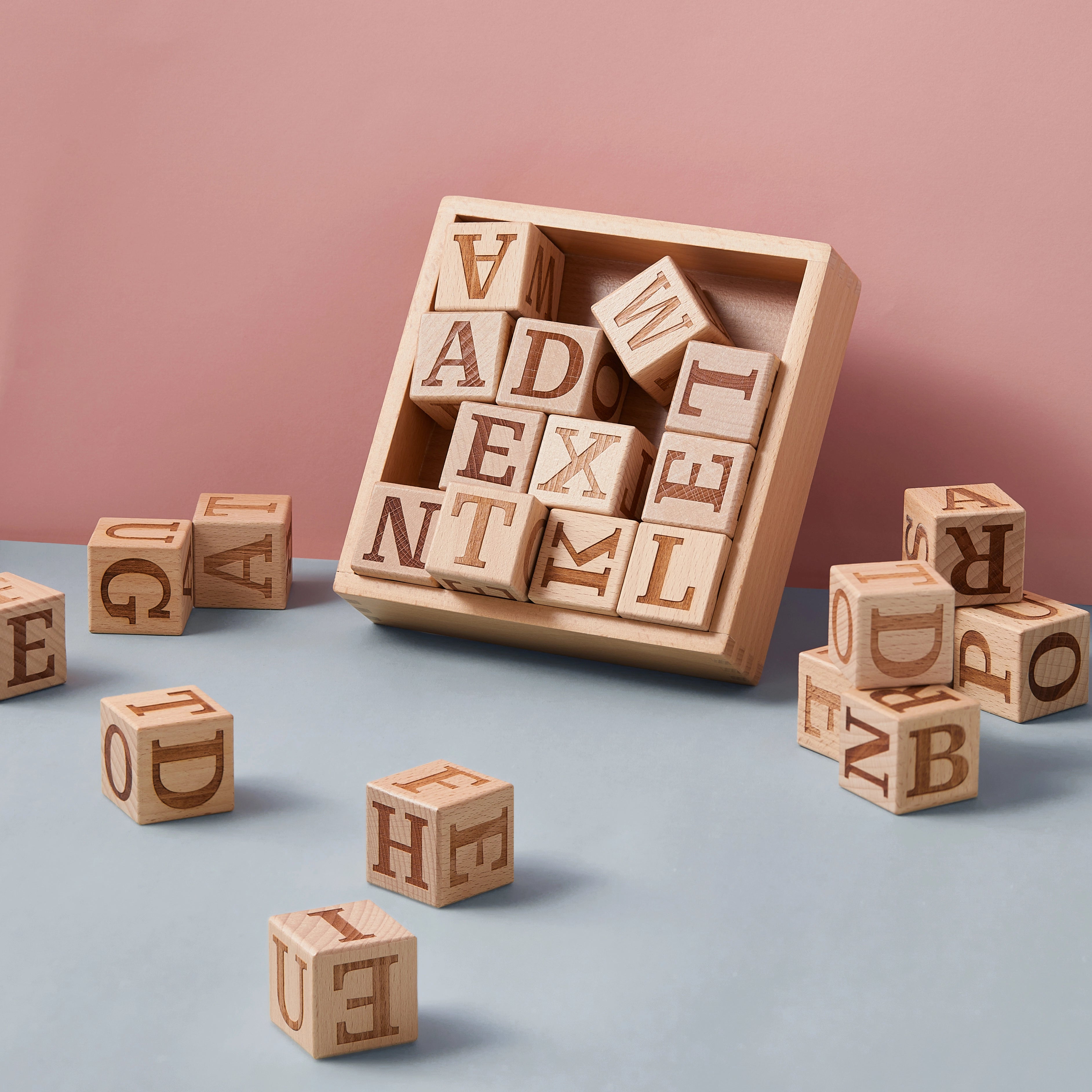  Wooden Alphabet Blocks Cover