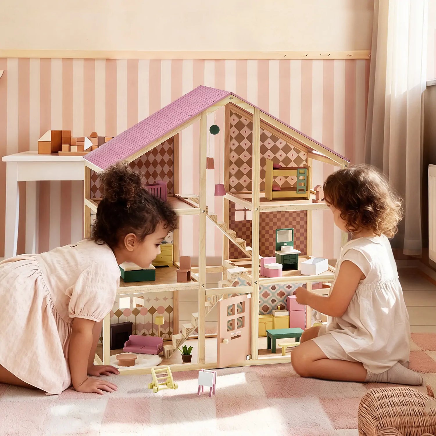 Doll House for Social Skills: Sharing, Roles, and Emotions