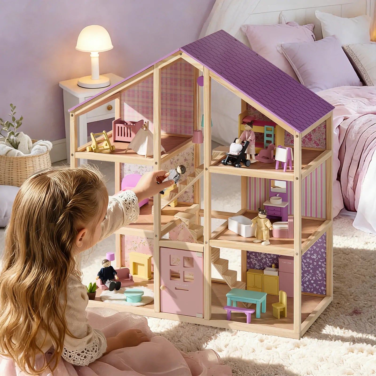 New Dollhouse Playset: Balancing Imagination and Real Life