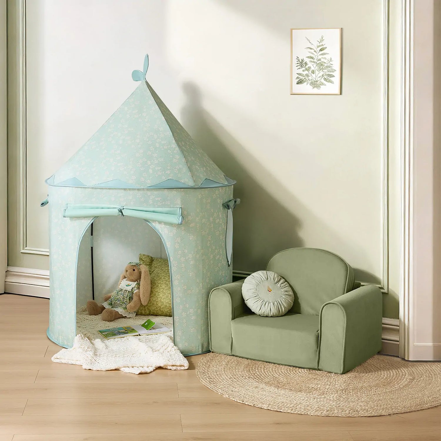 How to Create a Cozy Reading Nook: Pairing Soft Foam Sofas with Play Tents