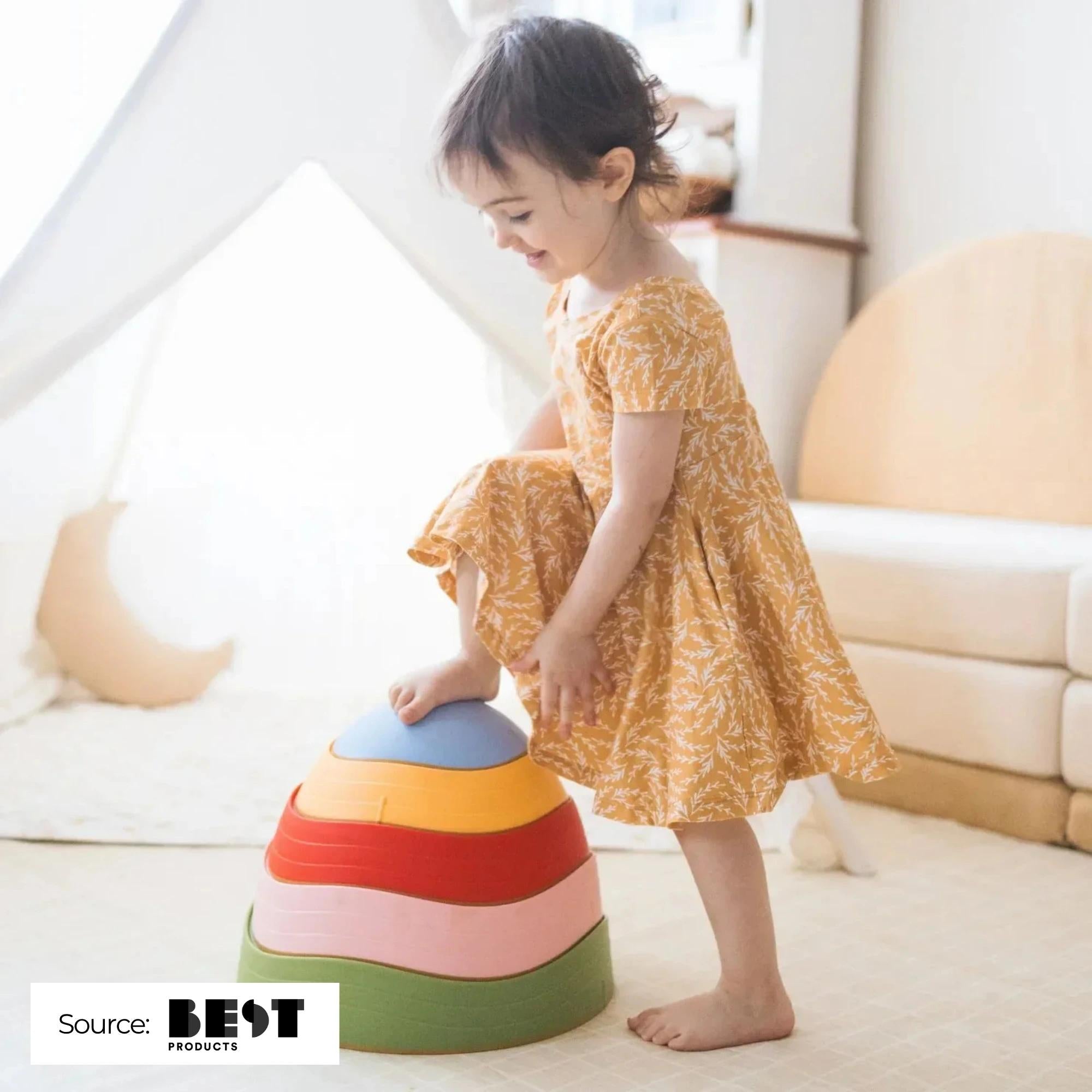 Tiny Land Stepping Stones Recommended by Best Products as a Gift for 2-Year-Olds