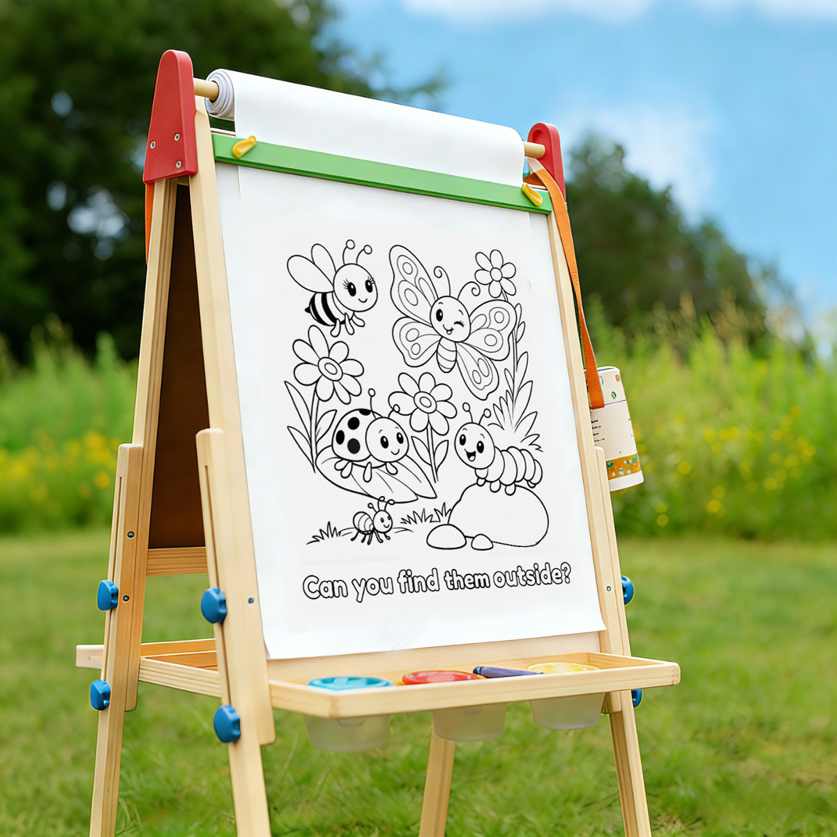 Spring Coloring Fun: Learn, Explore & Celebrate with Tiny Land