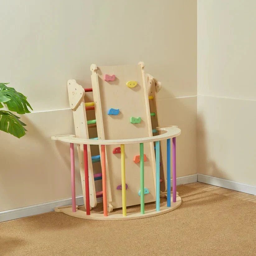 Skills Does a Kid Develop While Using a Pikler Triangle - Tiny Land INC
