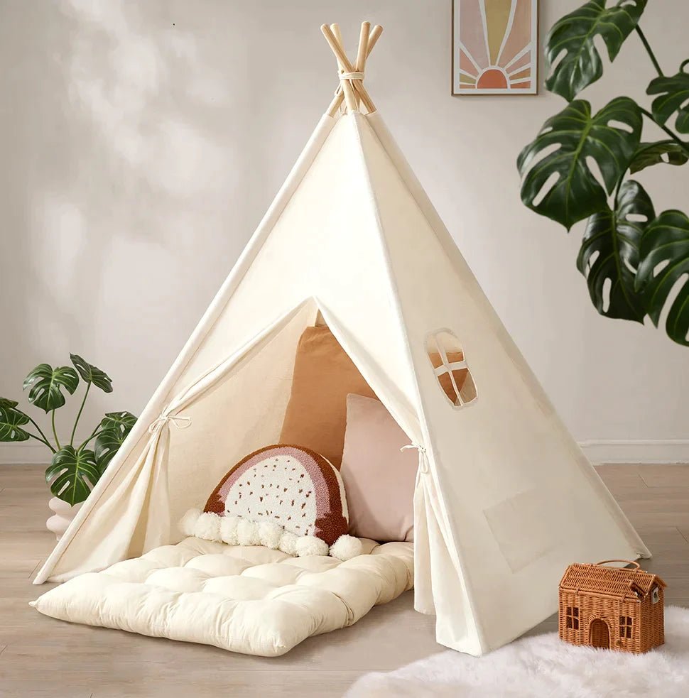 Tiny Land Teepee Featured in Yahoo Lifestyle for Encouraging Independent Play