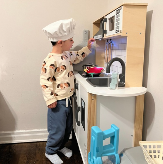 Kenny’s Play Kitchen: A Boy’s Comfort After Loss