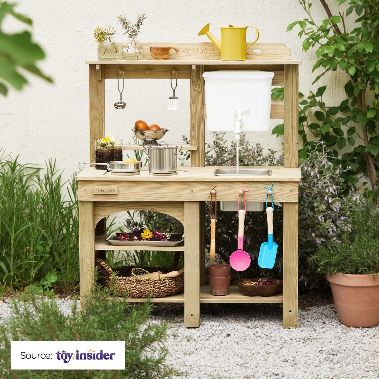 Tiny Land DuoPlay Mud Kitchen: As Featured in Toy Insider