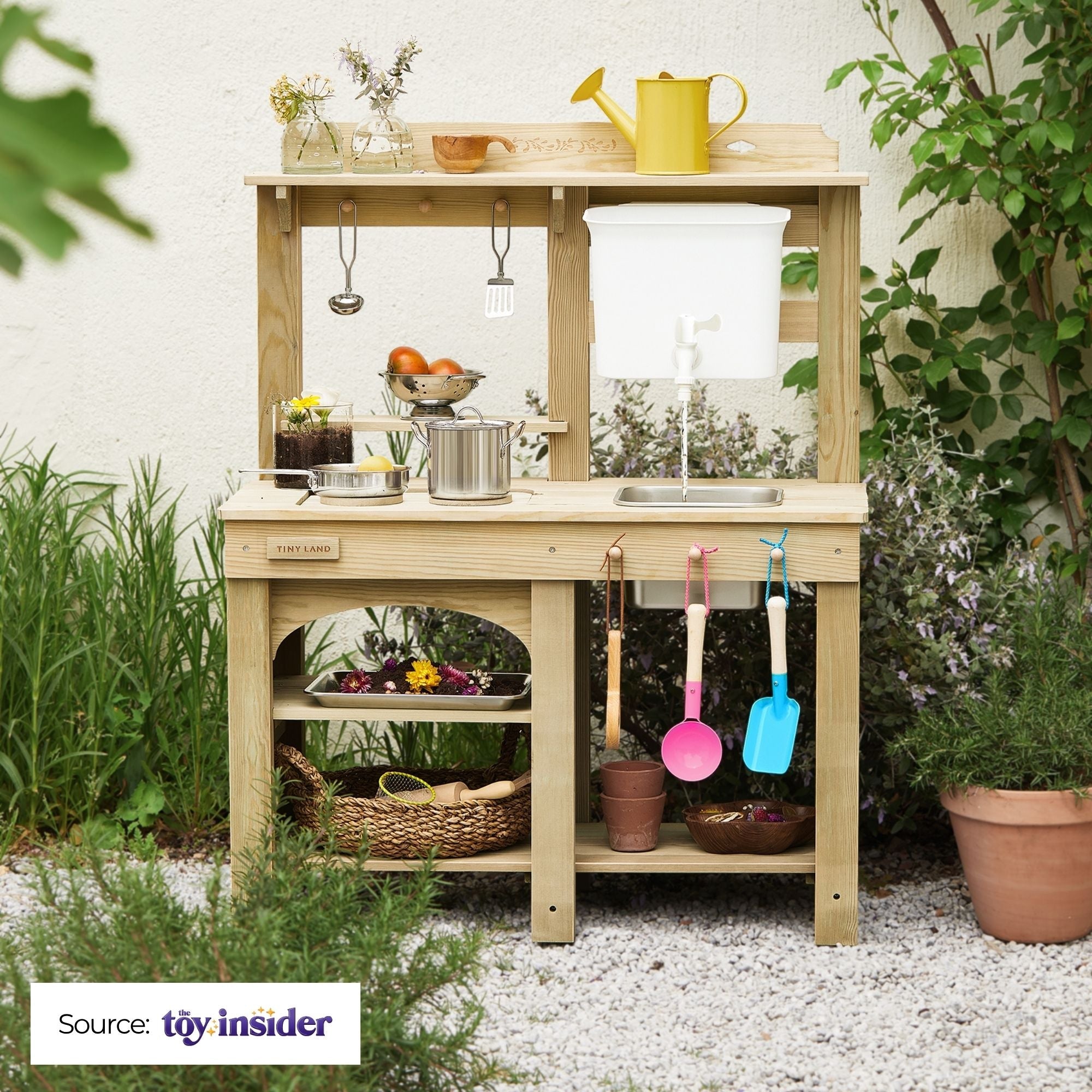 Tiny Land DuoPlay Mud Kitchen: As Featured in Toy Insider