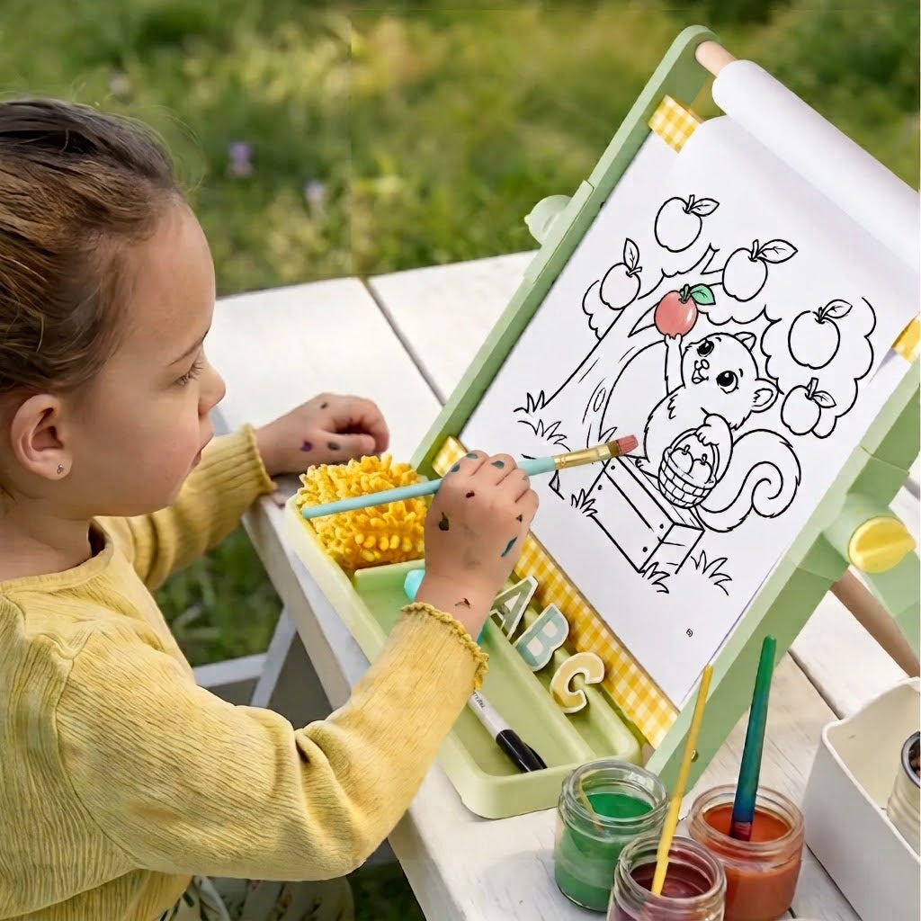 September Coloring Pages for Preschoolers: Free Fall Printables