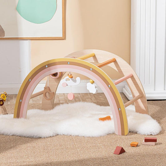 Growing with Your Little Climber: The Wooden Baby Gym that's Here to Stay