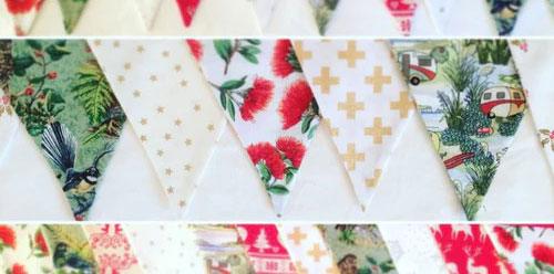 How To Make Fabric Christmas Bunting?