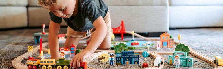 Tiny Land Wooden Train Collection
