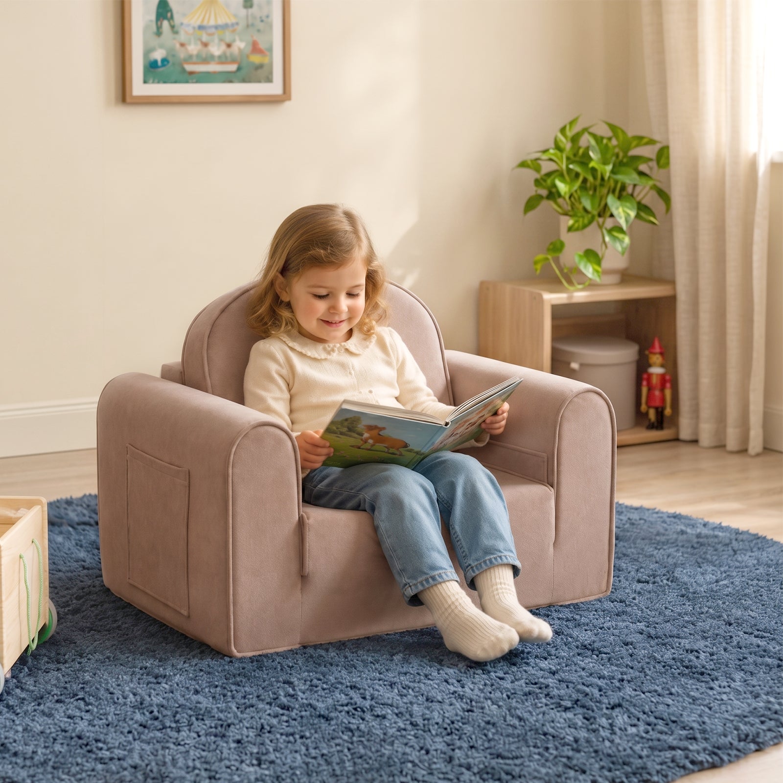 Tiny Land® GentleSnug Kids Sofa Chair