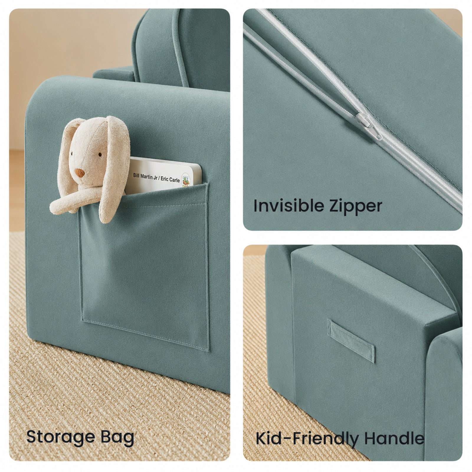 Tiny Land® GentleSnug Kids Sofa Chair