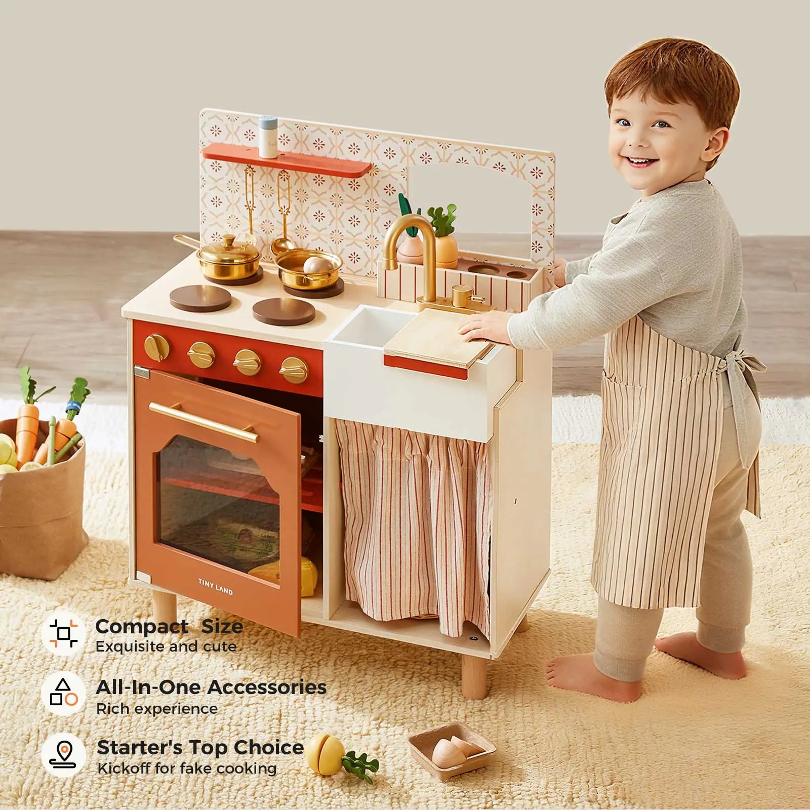 Tiny Land® Mediterranean Play Kitchen