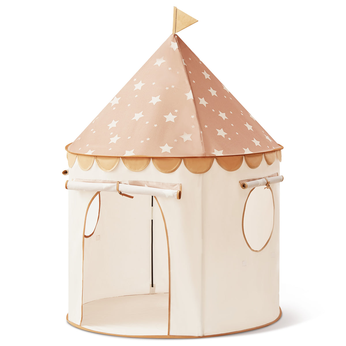 Tiny Land® Kids Tent – Starry Khaki Indoor Tent for Toddlers