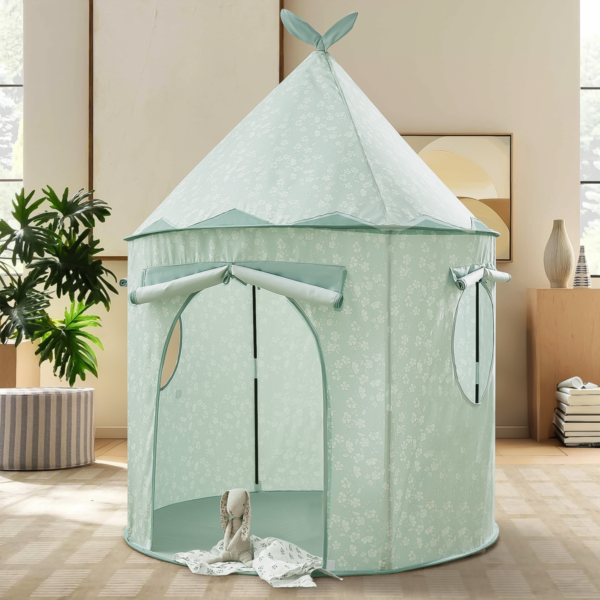Tiny Land® Kids Tent – Forest Green Indoor Tent for Toddlers