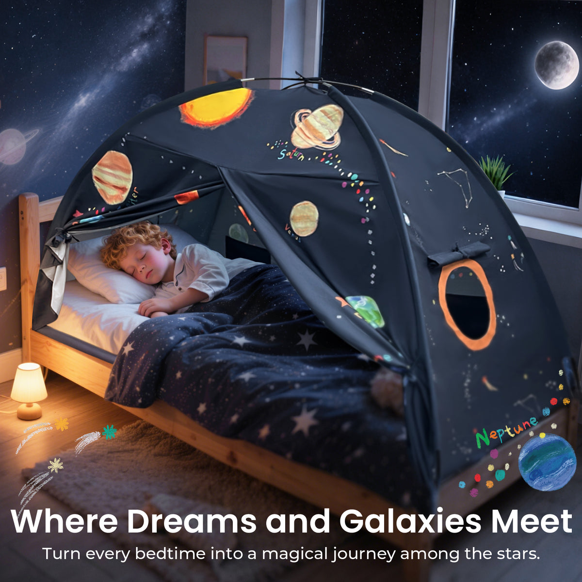 Tiny Land® SpaceNest Bed Tent