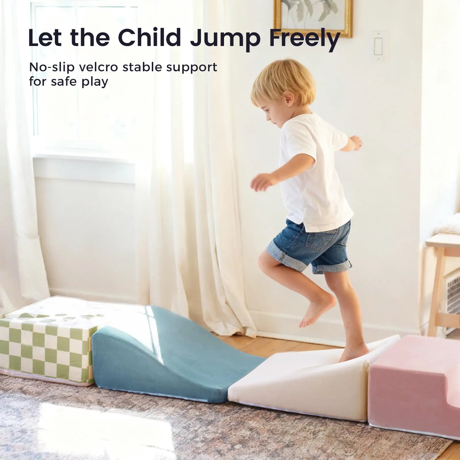 Tiny Land® PlayNest Climbing Blocks - Morandi