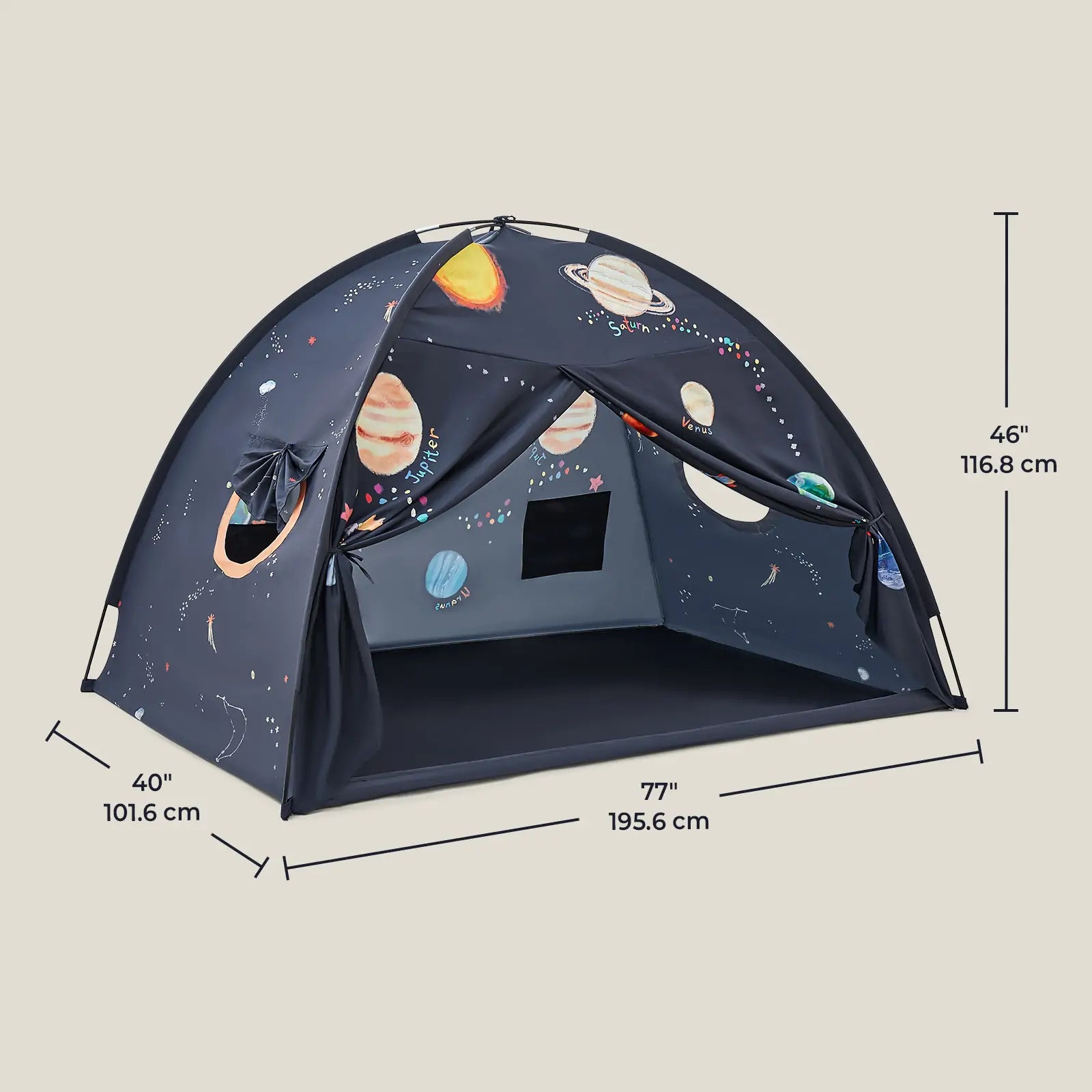 Tiny Land® Versatile Kids Bed Tent & Play Tent