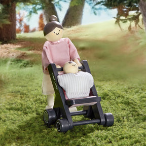 Tiny Land® Wooden Dollhouse Dolls