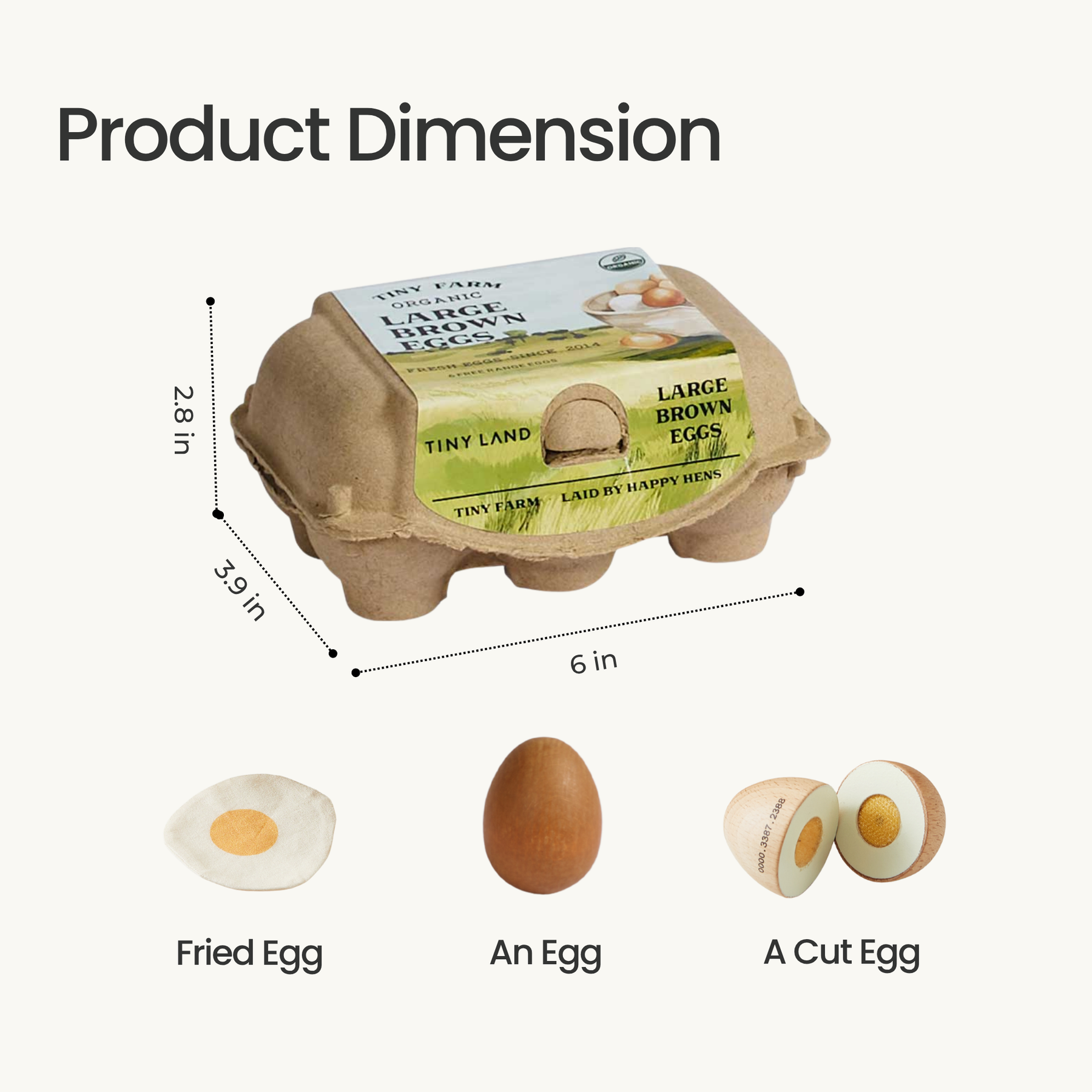 Tiny Land® Egg Combo Playset