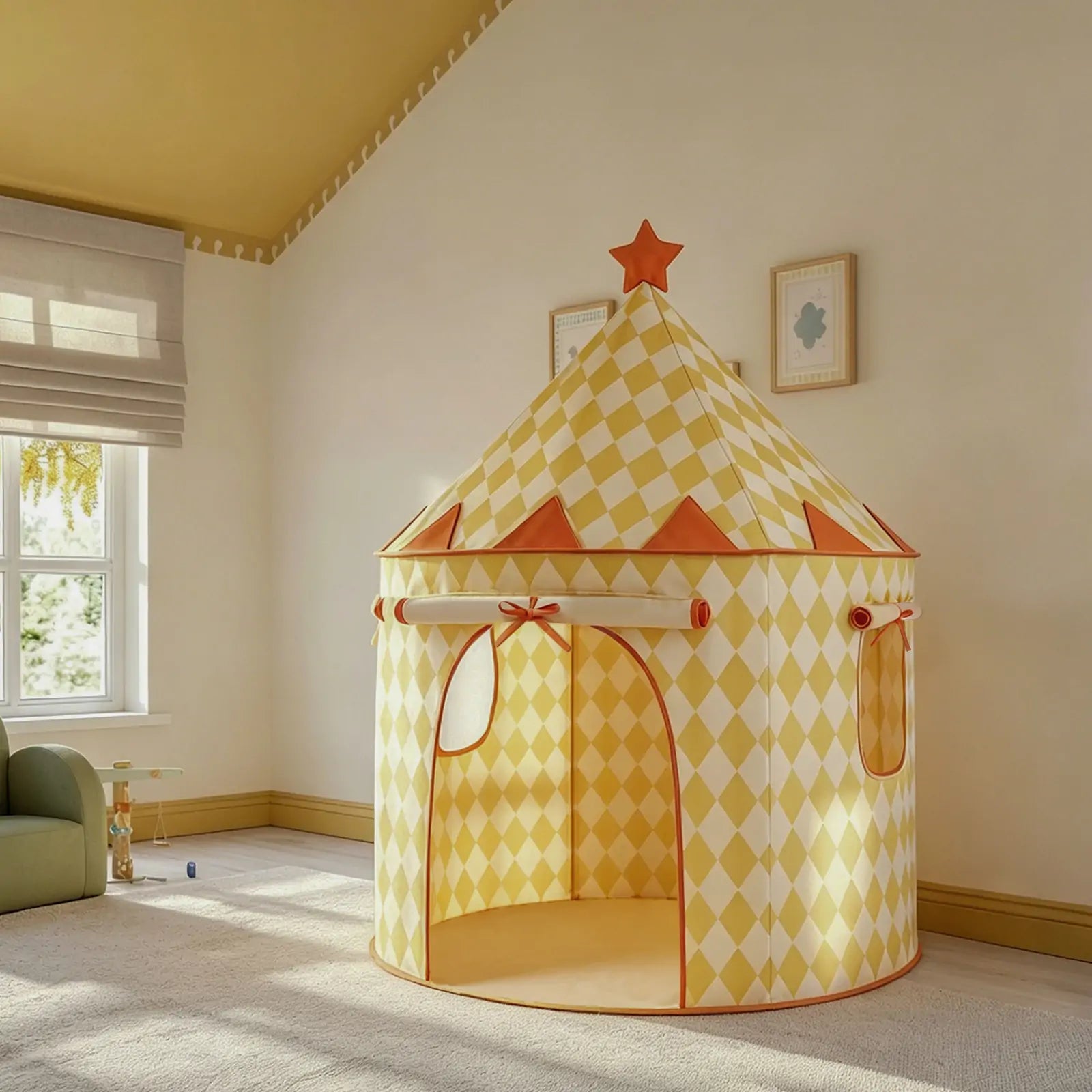 sunshine tents Kids Tent – Bright & Playful Indoor Play Tent for Children