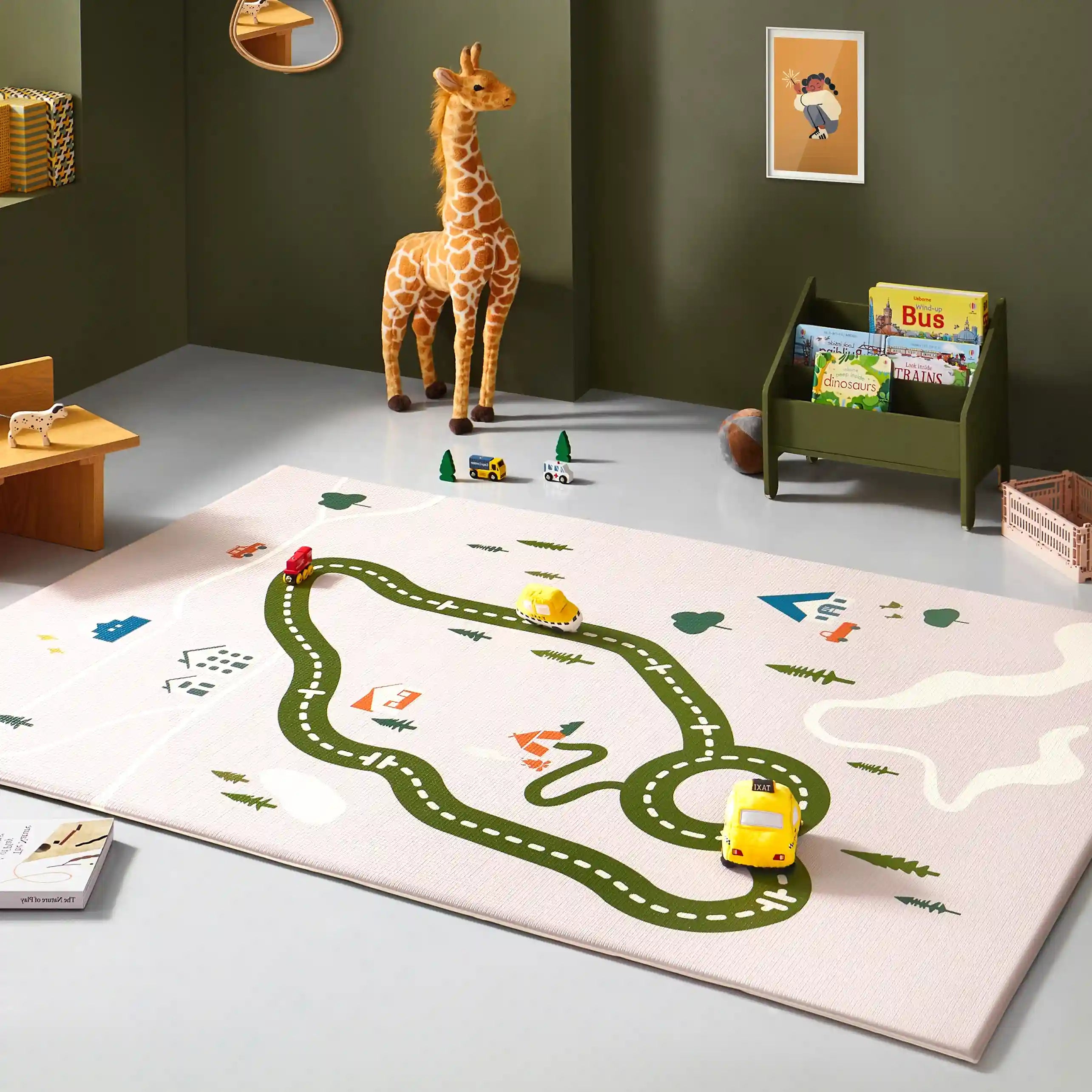 Tiny Land® Baby Playmat Forest Track Wonder Back