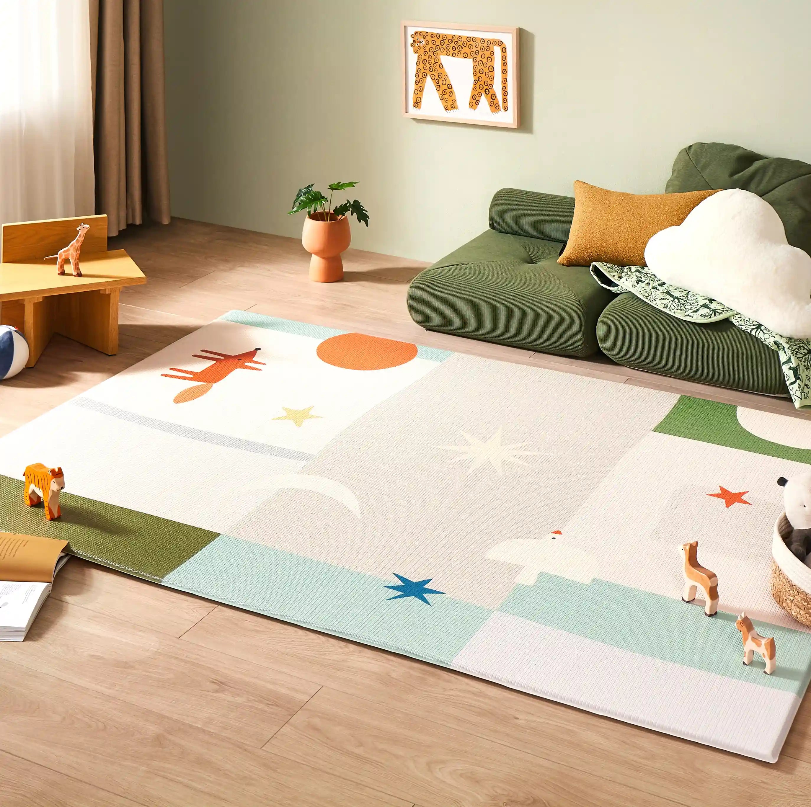 Tiny Land® Baby Playmat Forest Track Wonder Cover