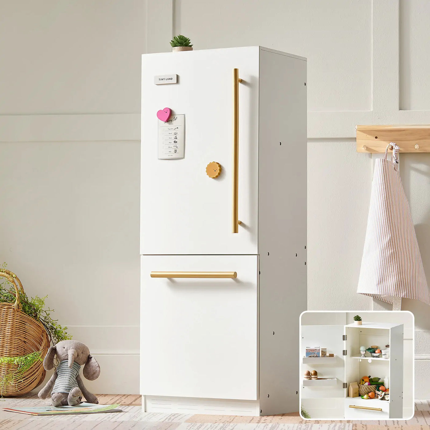 Tiny Land® Cabinet Play Fridge - Tiny Land INC
