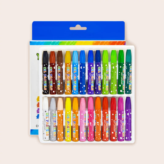 Tiny Land® Easel Drawing Oil Pastels Cover