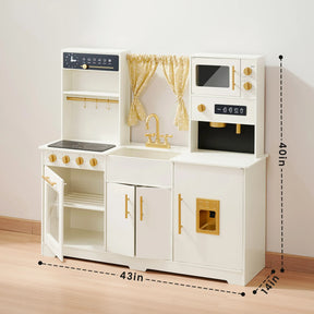 Tiny Land®  Iconic Play Kitchen - Cream