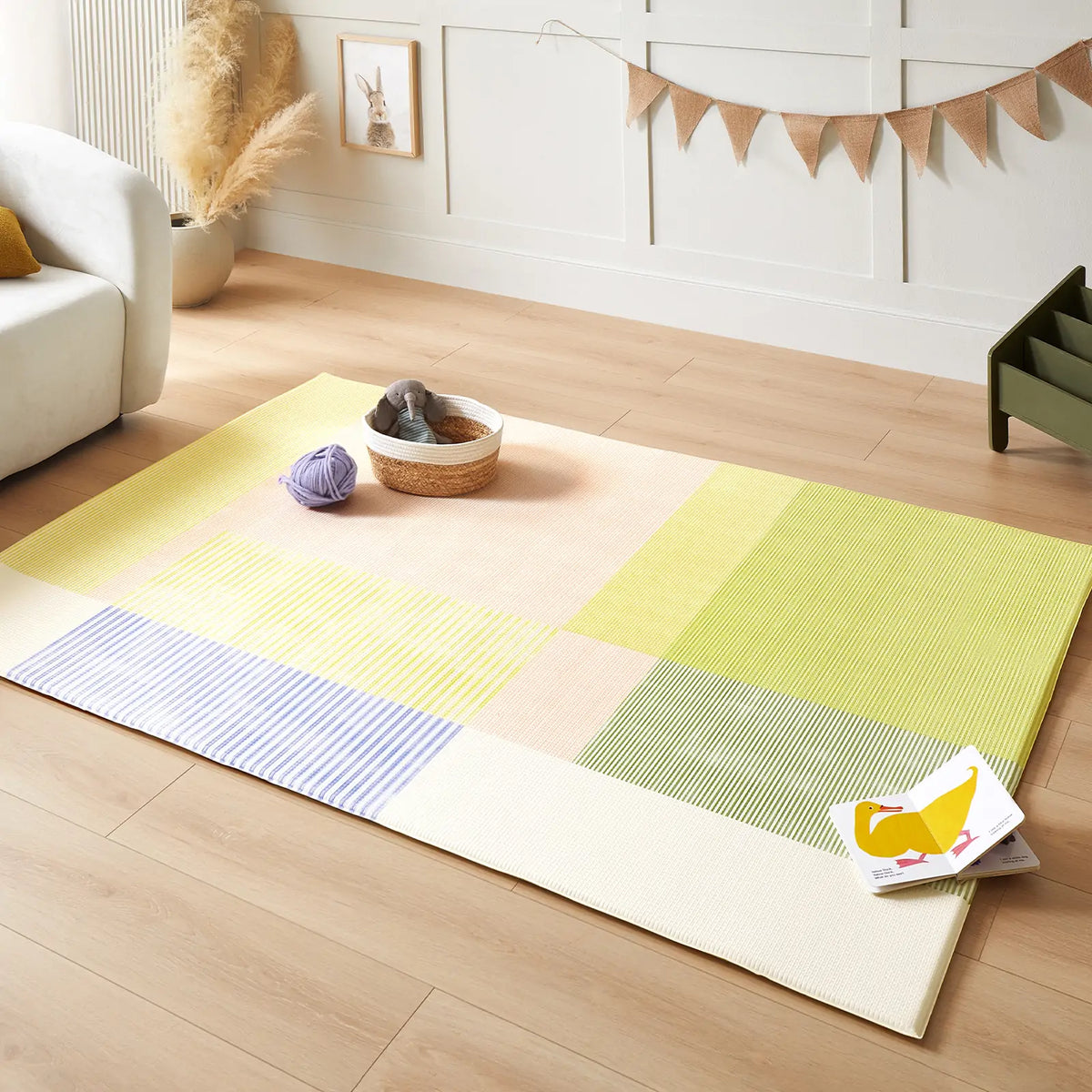 Tiny Land® Double - Sided Baby Playmat Alphabet Adventure - Tiny Land INC