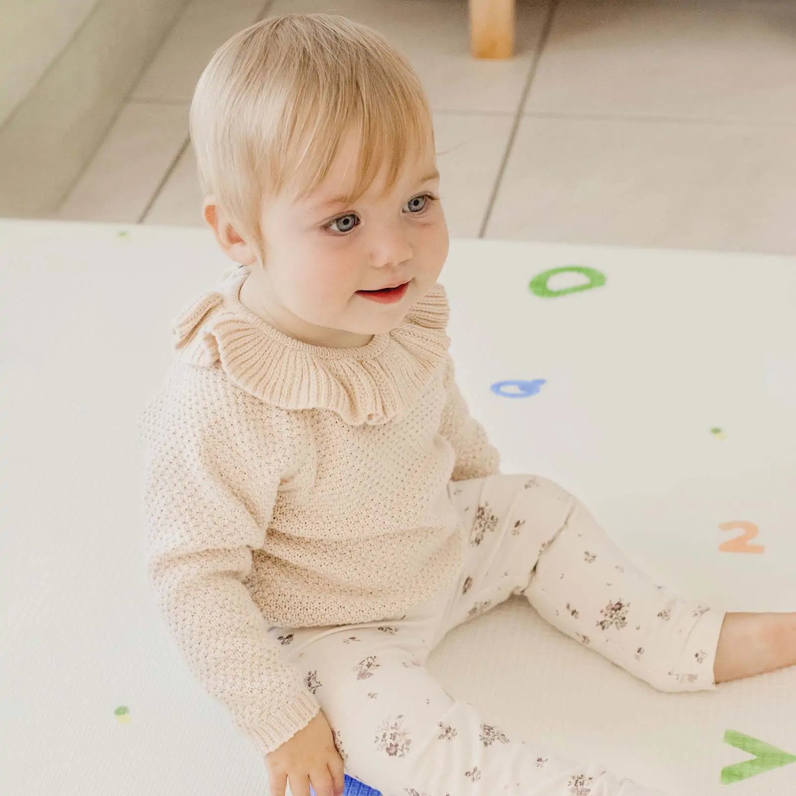 Tiny Land® Double - Sided Baby Playmat Alphabet Adventure - Tiny Land INC