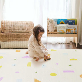 Tiny Land® Double - Sided Baby Playmat Smiley Quest - Tiny Land INC