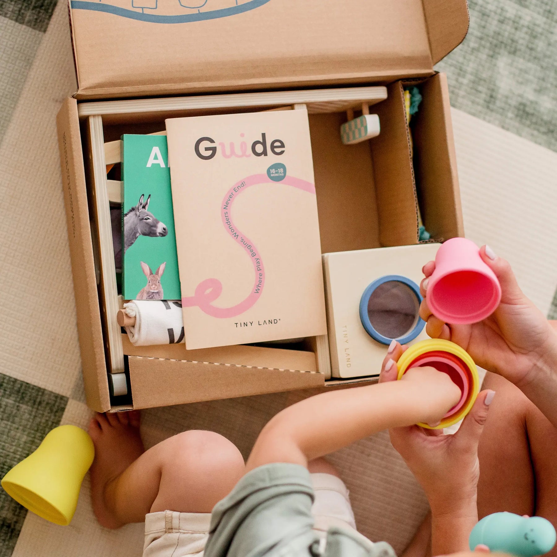 Tiny Land® Montessori Toys Set for Toddlers (16 - 18 month) - Tiny Land INC