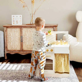 Tiny Land® Honey Kitchenette - Little Chef's First Kitchen - Tiny Land INC
