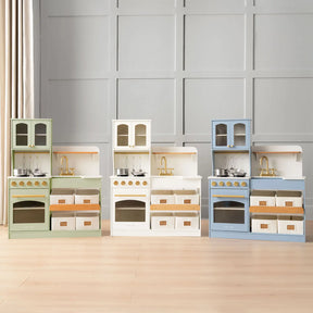 Tiny Land® Serenity Play Kitchen - Lagoon Blue - Tiny Land INC