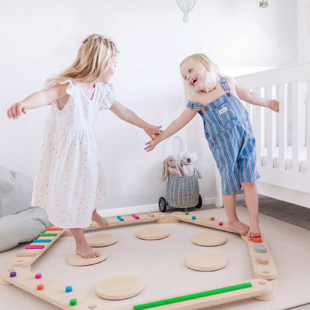 Montessori Balance Beam without text