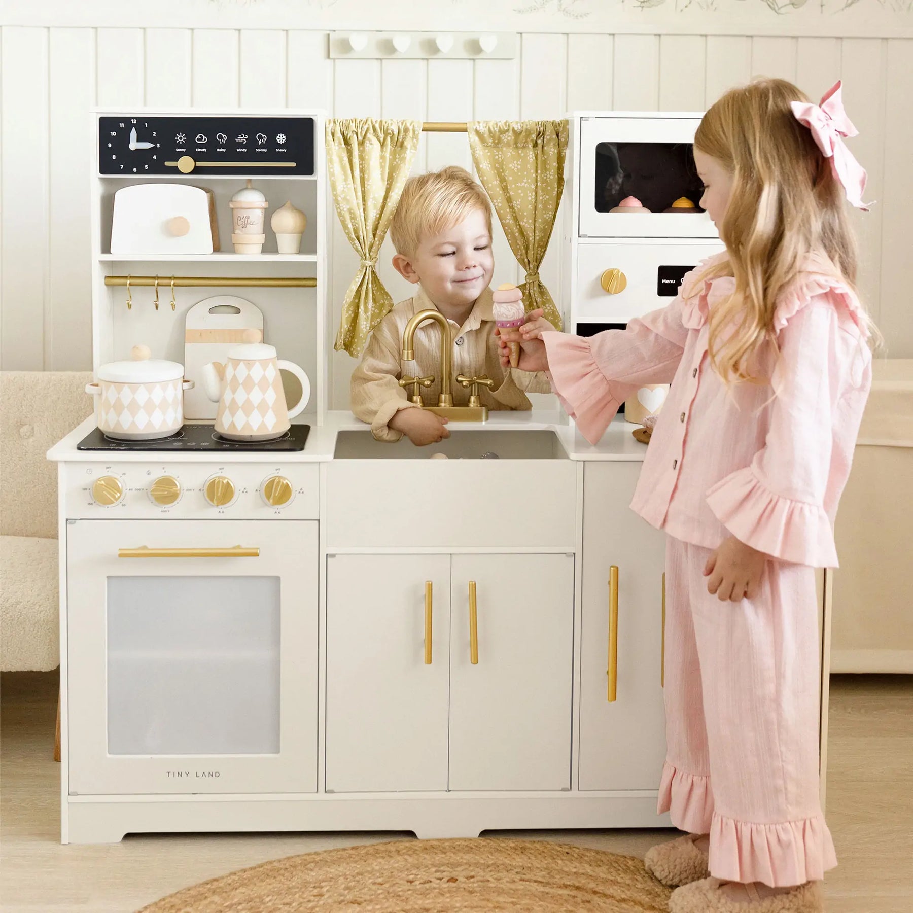 Tiny Land®  Iconic Play Kitchen - Cream