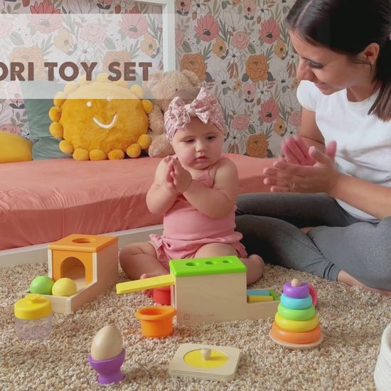 Tiny Land® Montessori Toys for Infants (10–12 Months)
