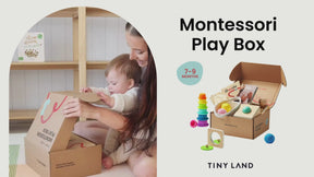 Tiny Land® Montessori Toys Set for Newborns ( 7-9 month )
